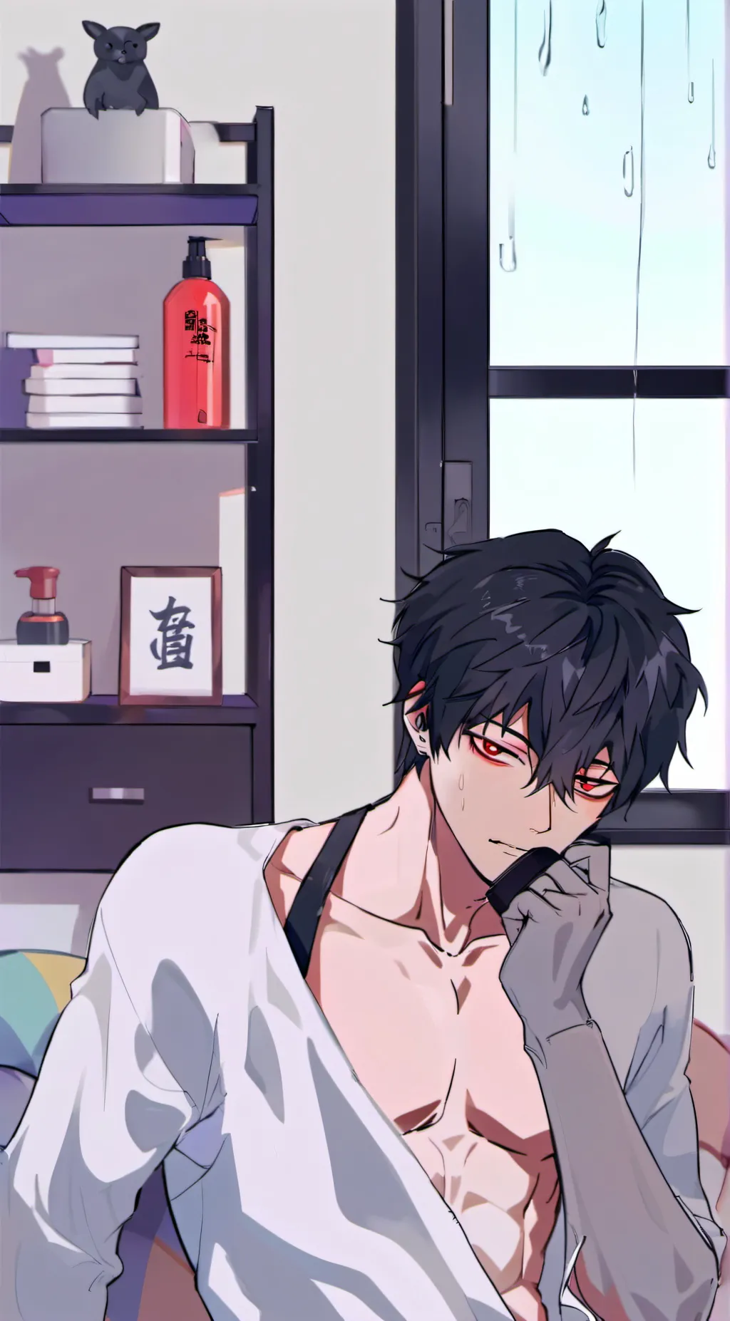 ai character: Dabi background