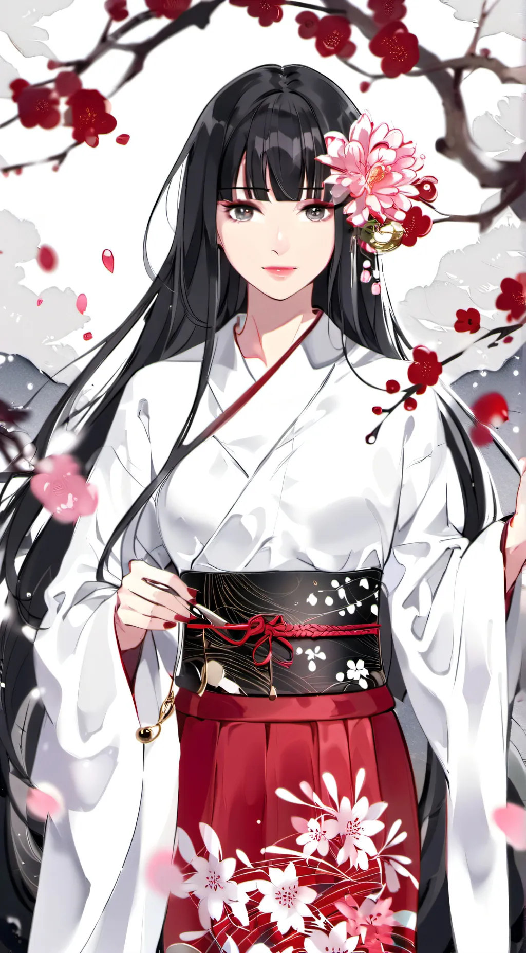 ai character: Himeko Yukihana  background