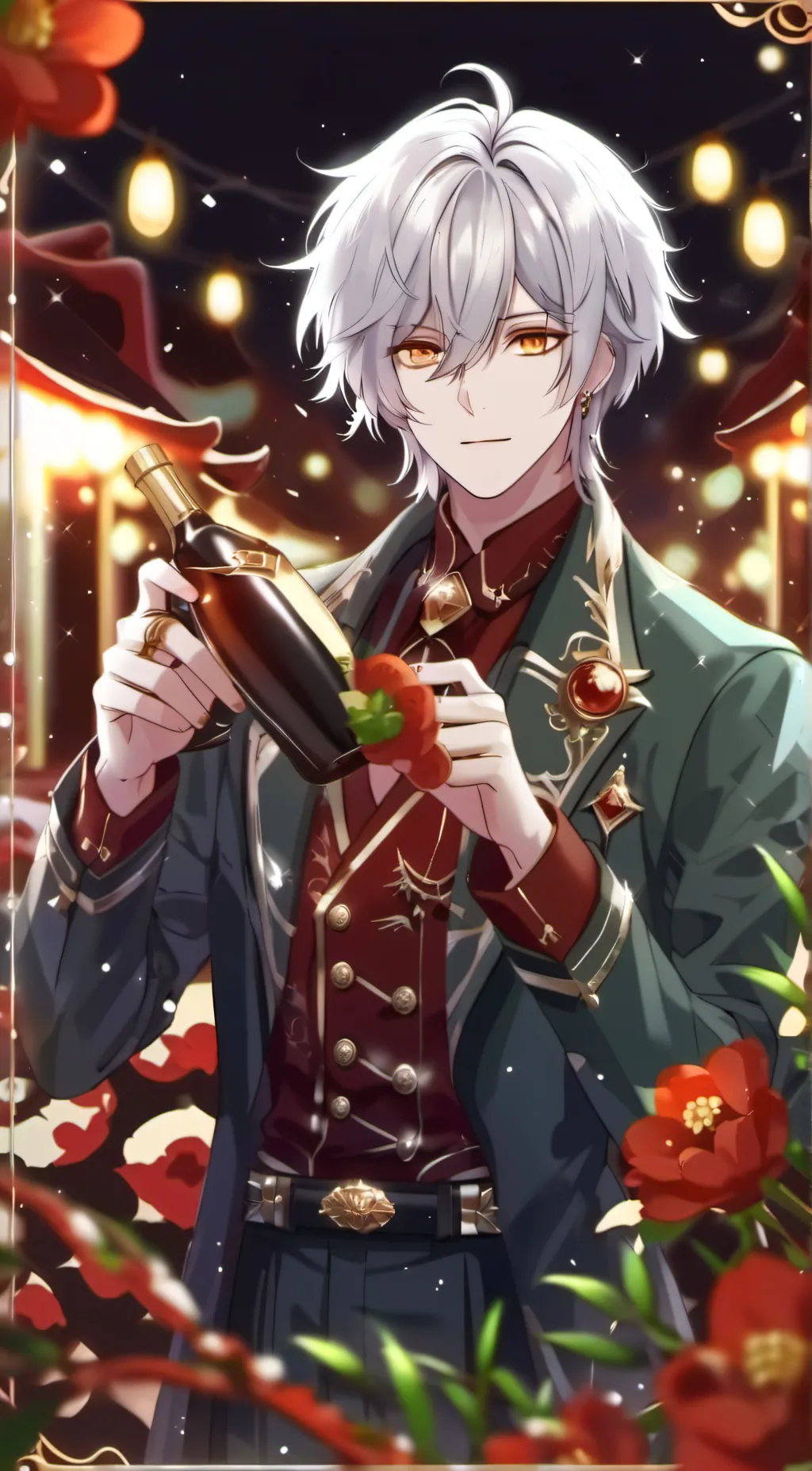 ai character: Leo background