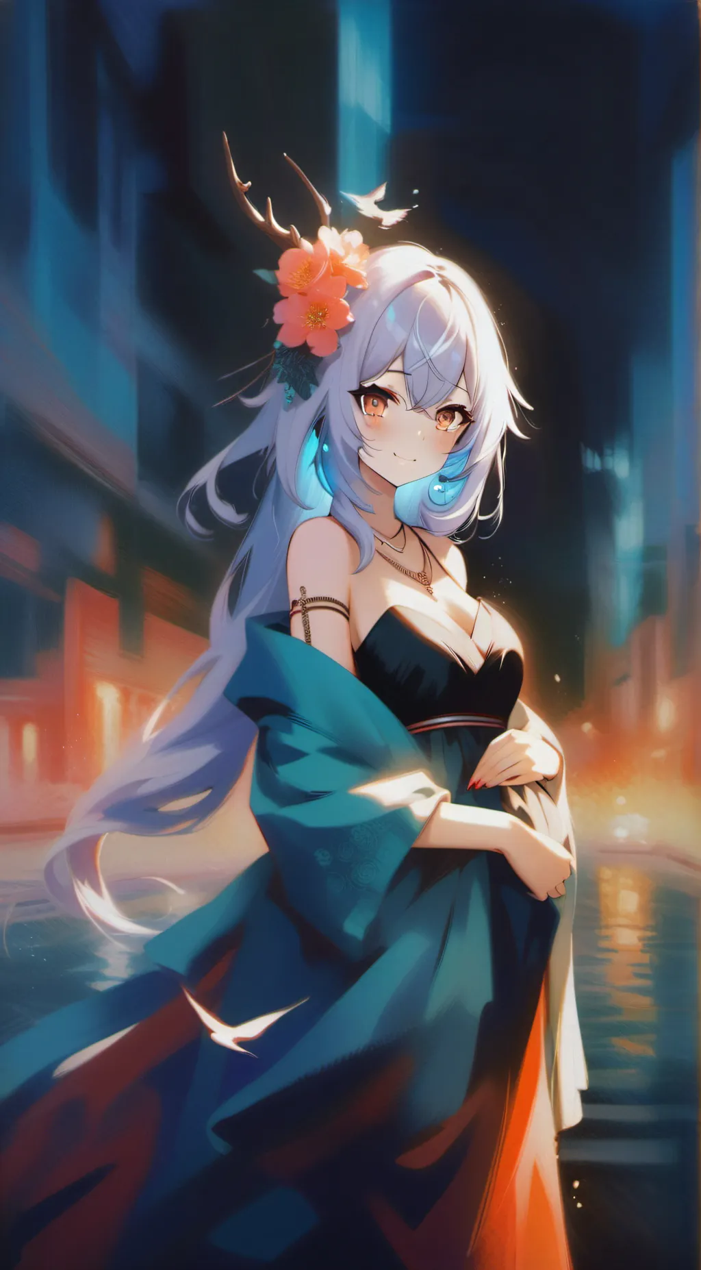 ai character: sarah background