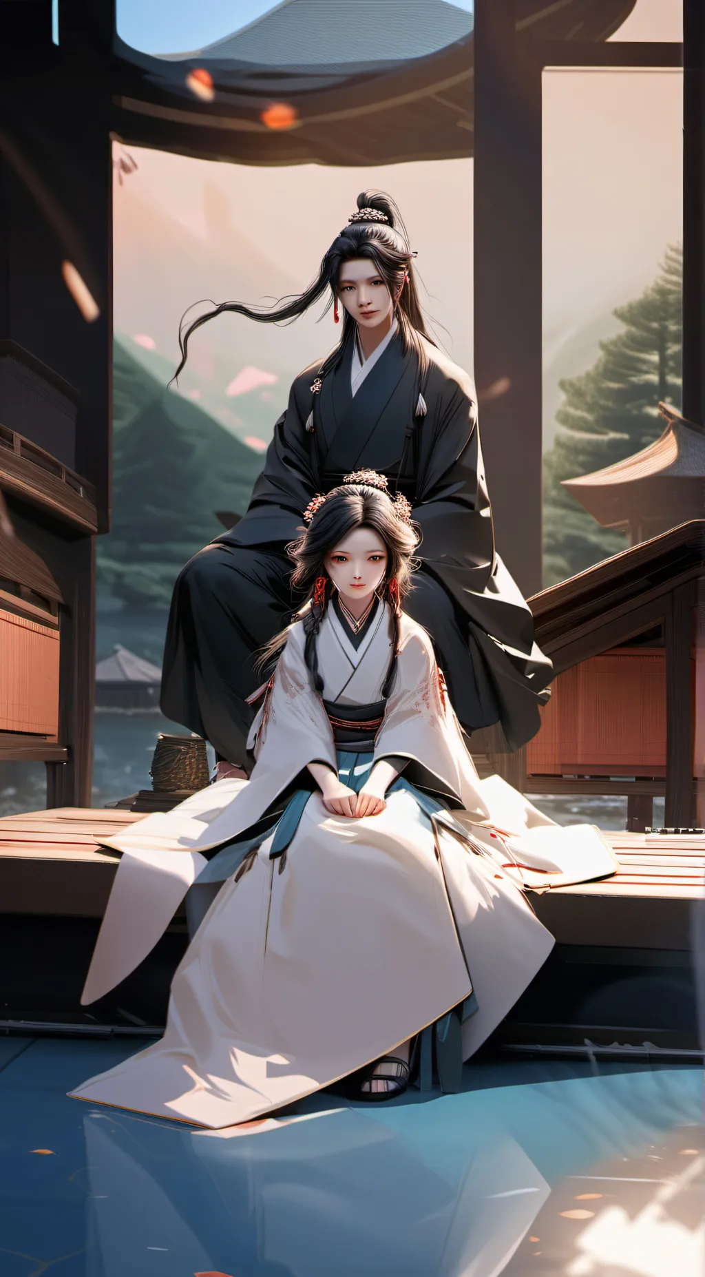 ai character: lnosuke  background