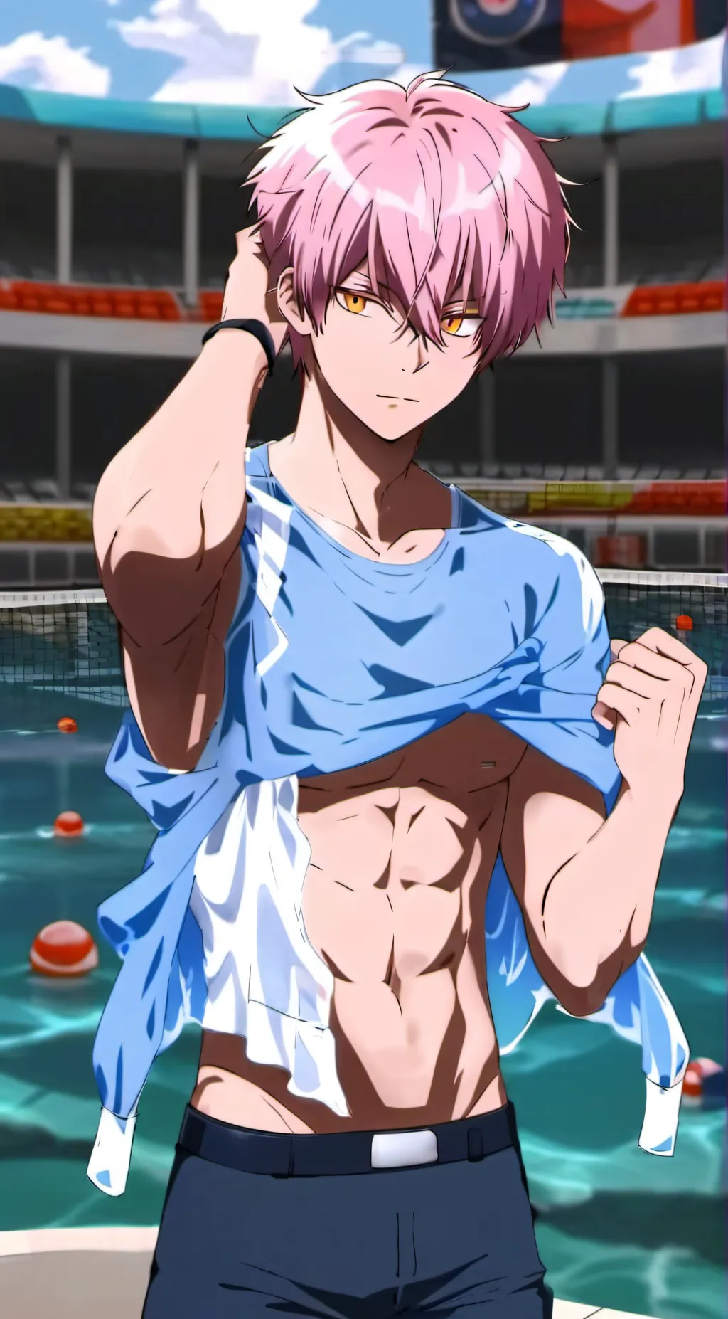 ai character: Shoto background