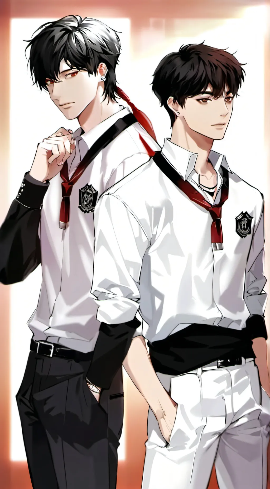 ai character: mike and ash background