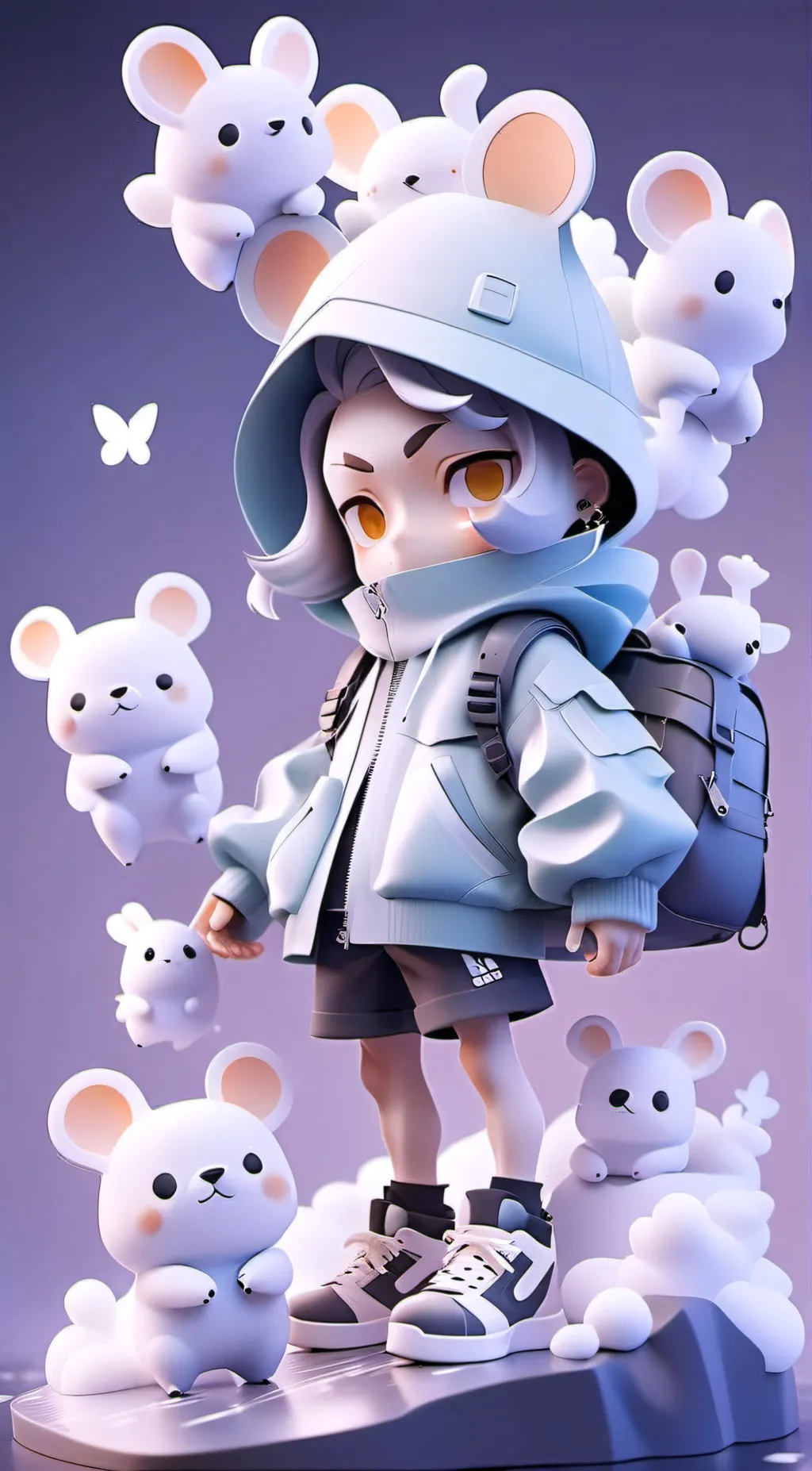 ai character: Mimi background