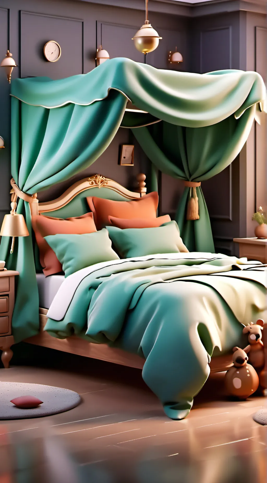 ai character: Mha/lov sleepover background