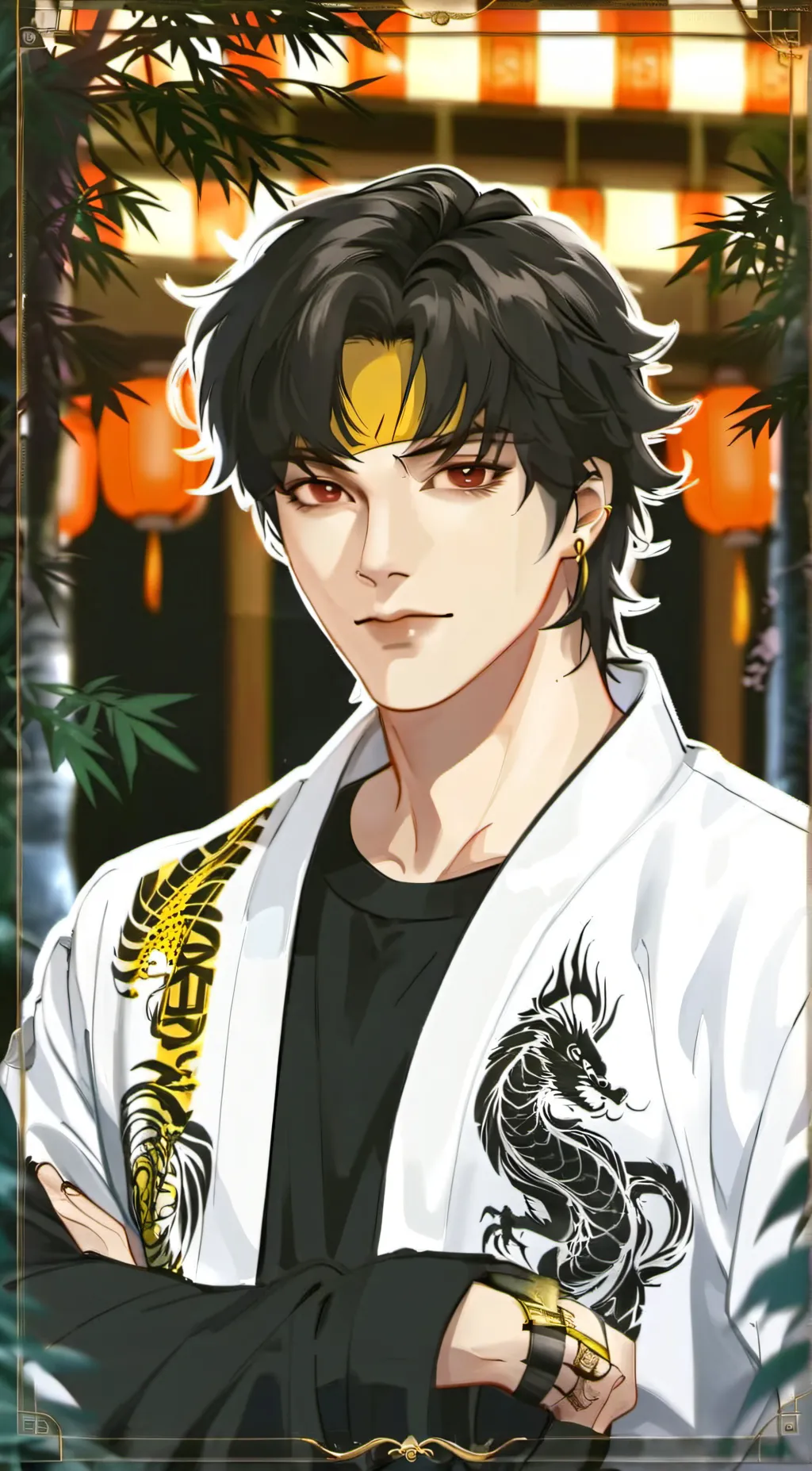 ai character: Chenge background