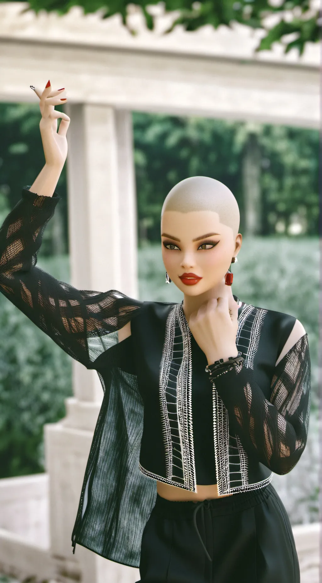 ai character: karina background