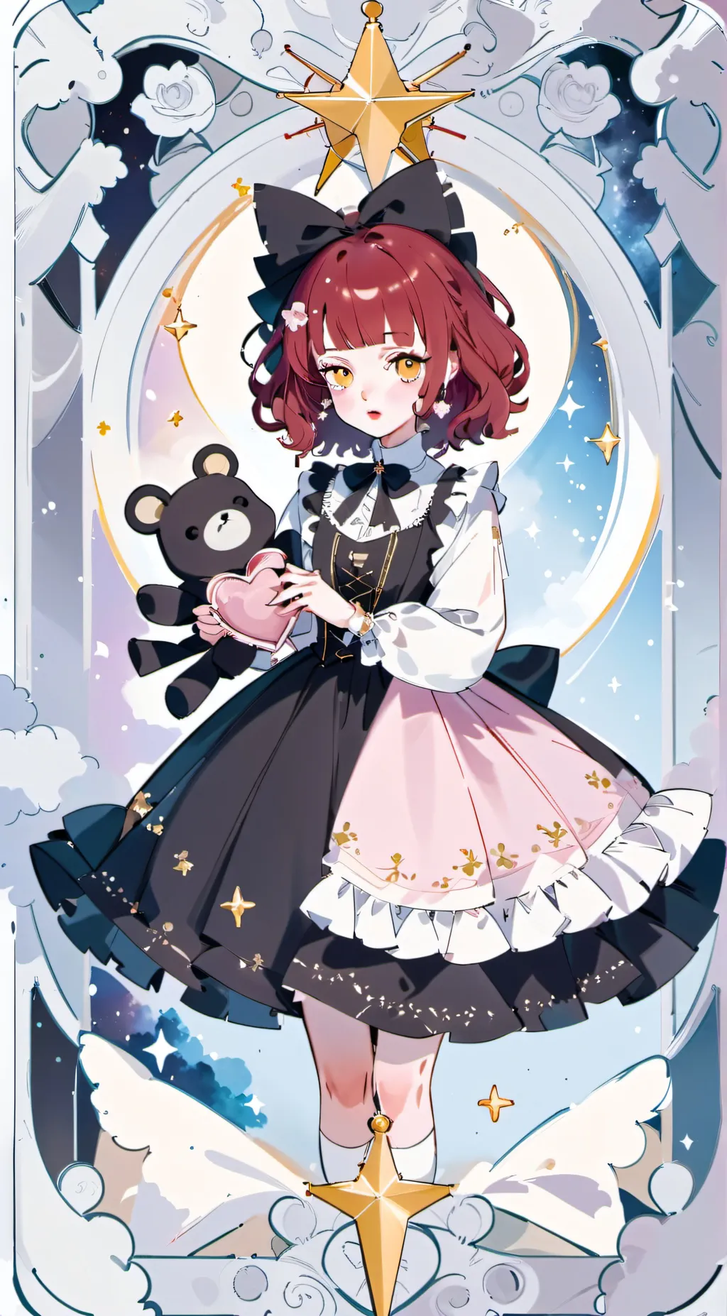 ai character: Hh  background