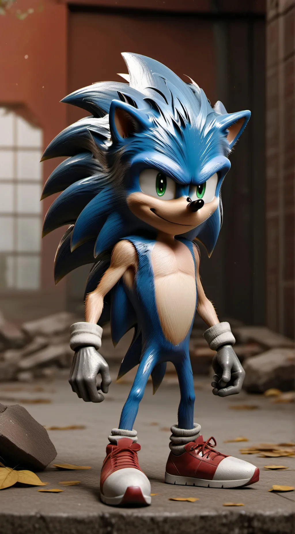 ai character: sonic universe  background