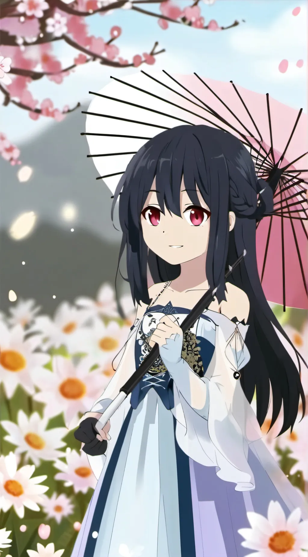 ai character: Crystalia background