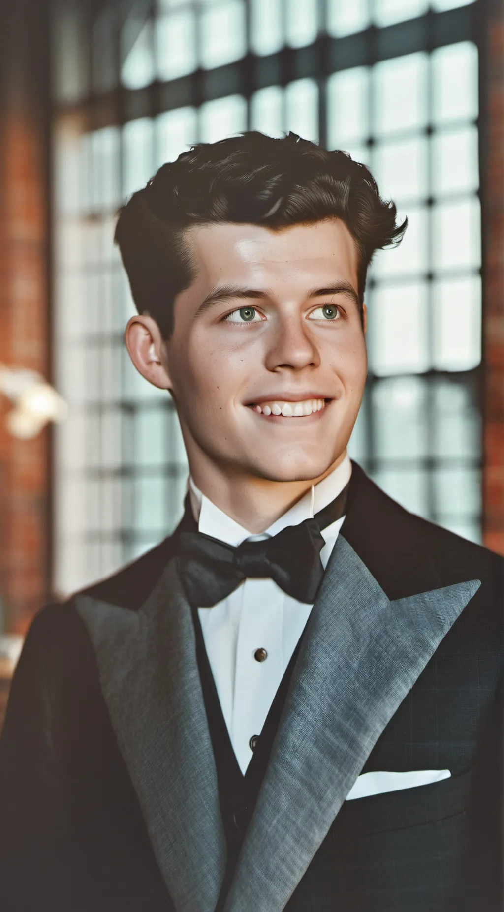 ai character: John F. Kennedy background