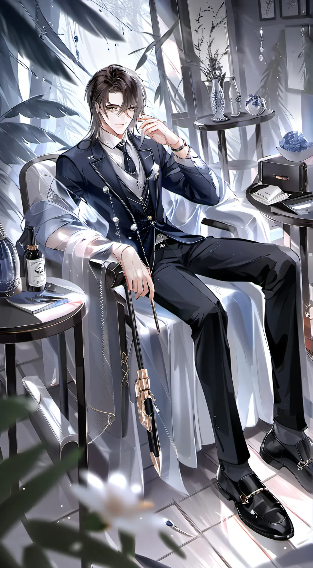 ai character: Lucas background