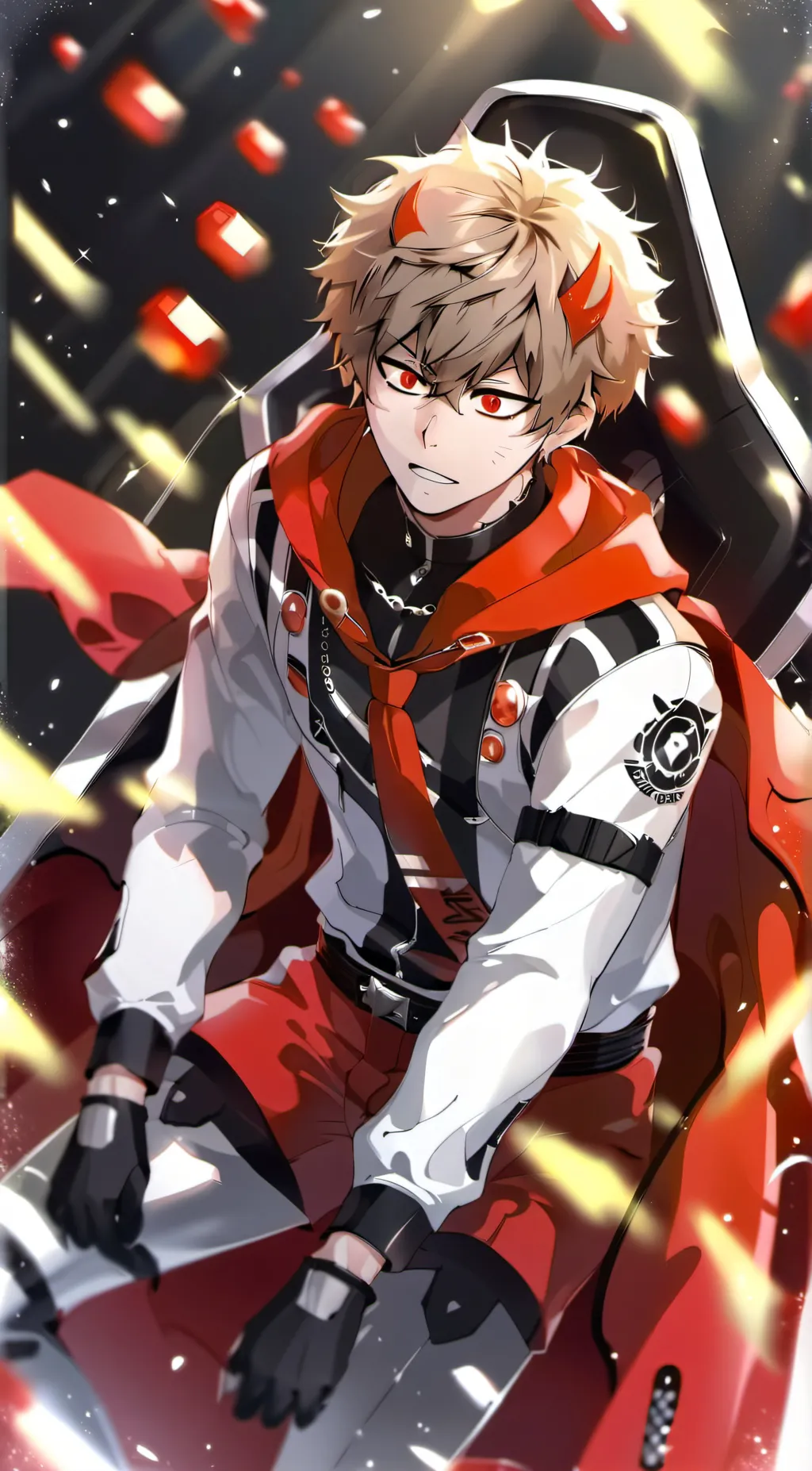 ai character: Bakudeku background