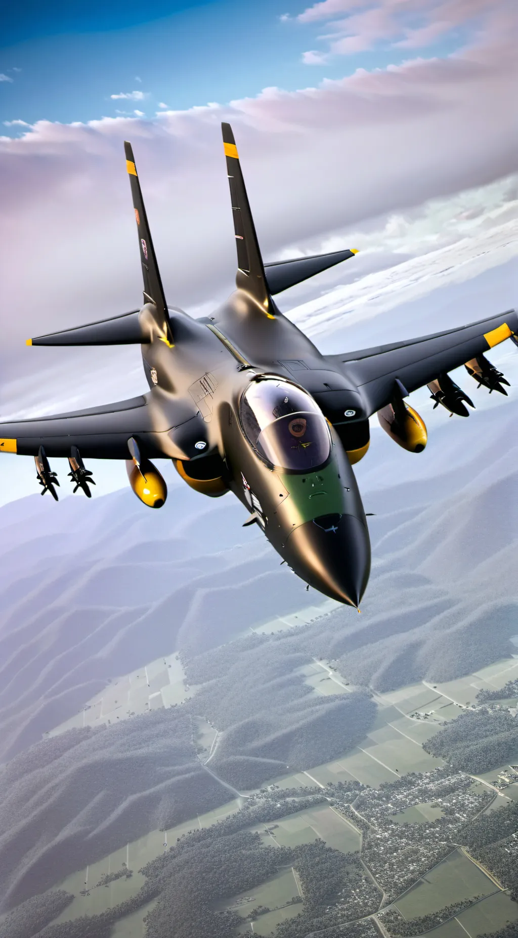 ai character: English jet background