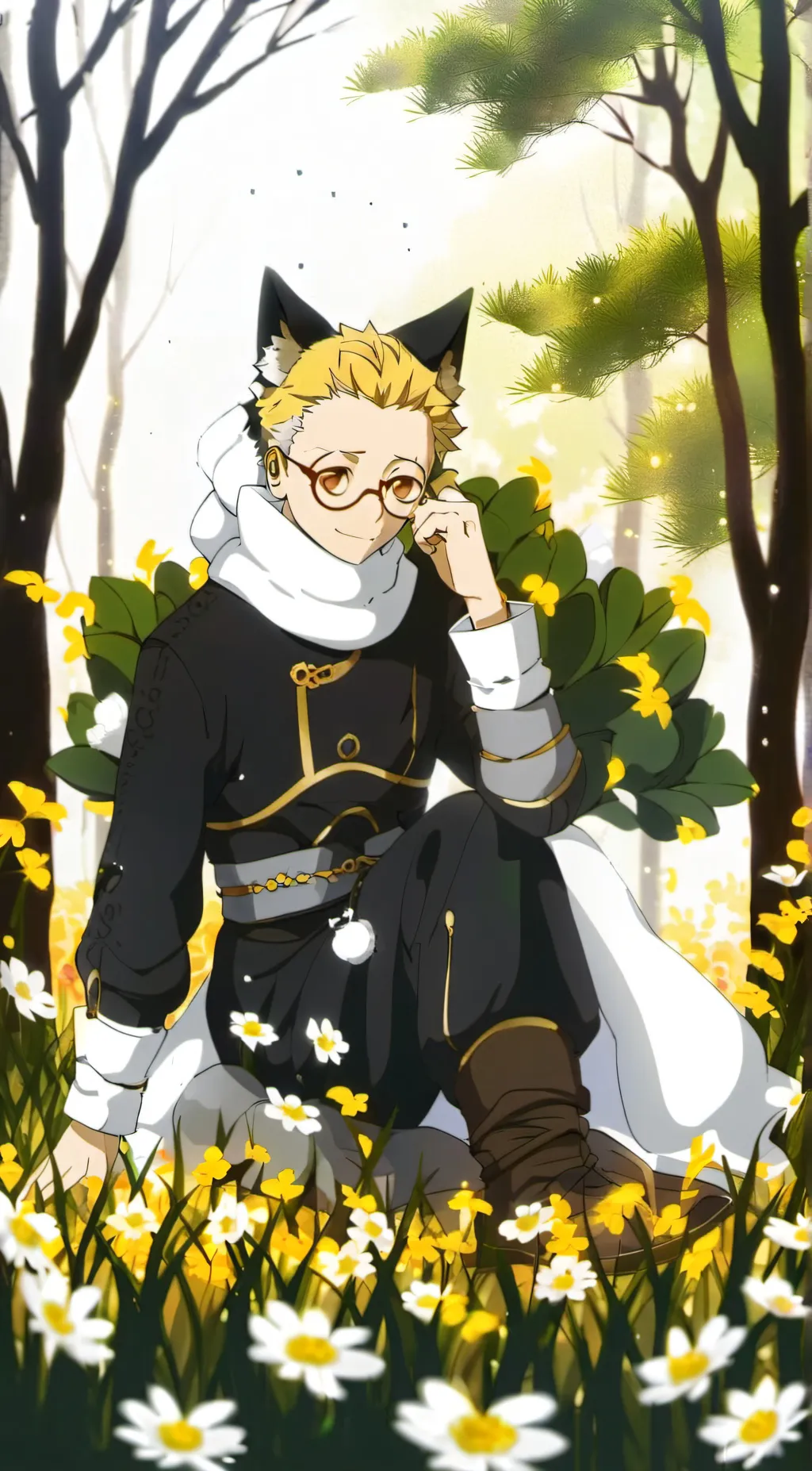 ai character: Mic background