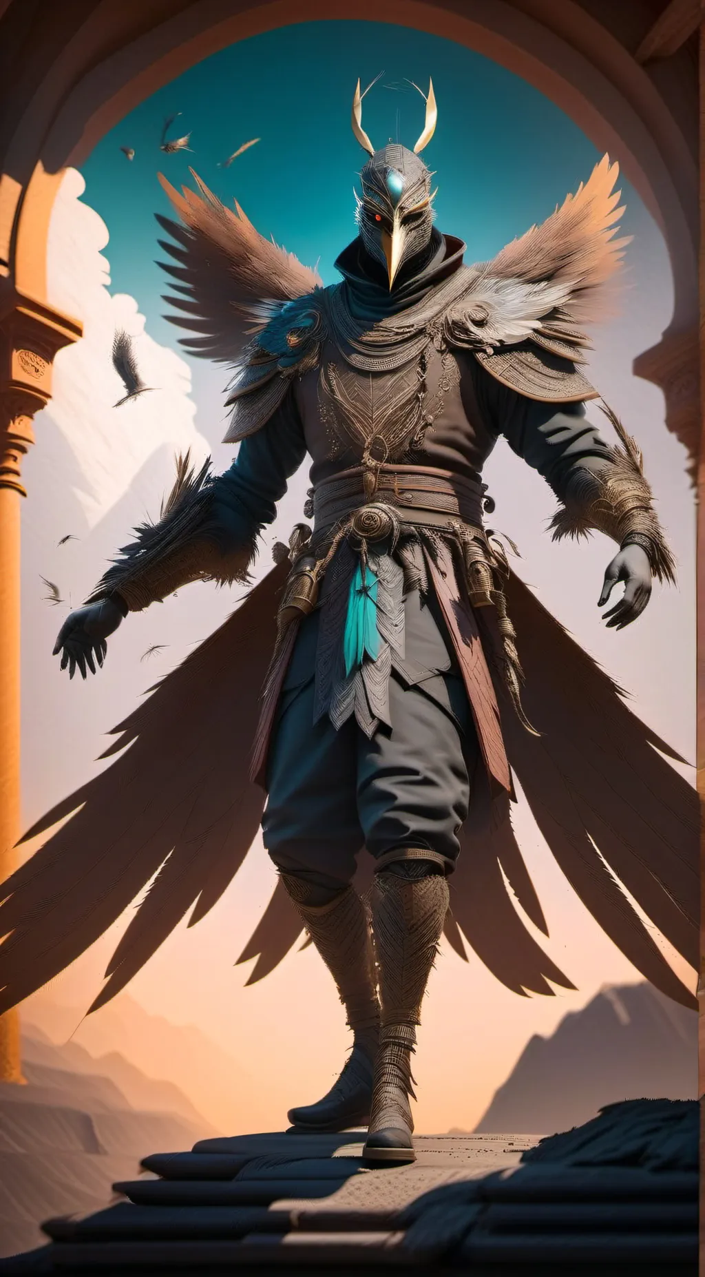 ai character: The Plauge background