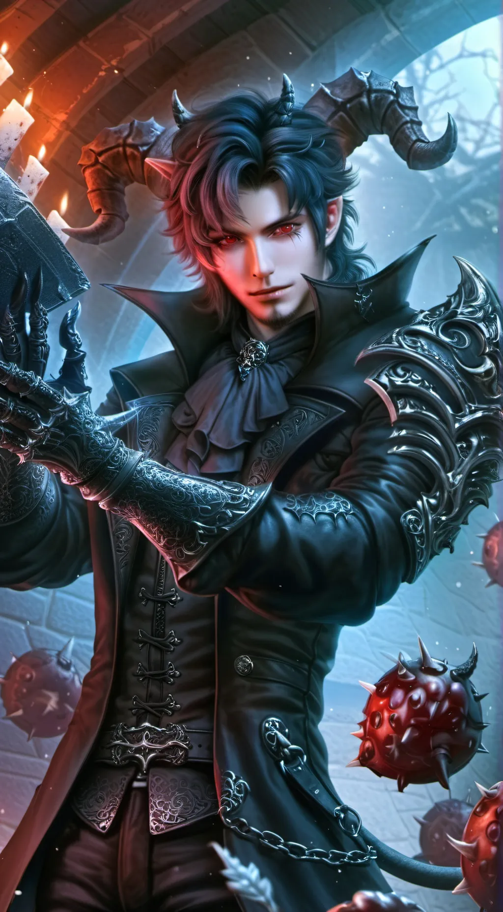 ai character: Azazel background