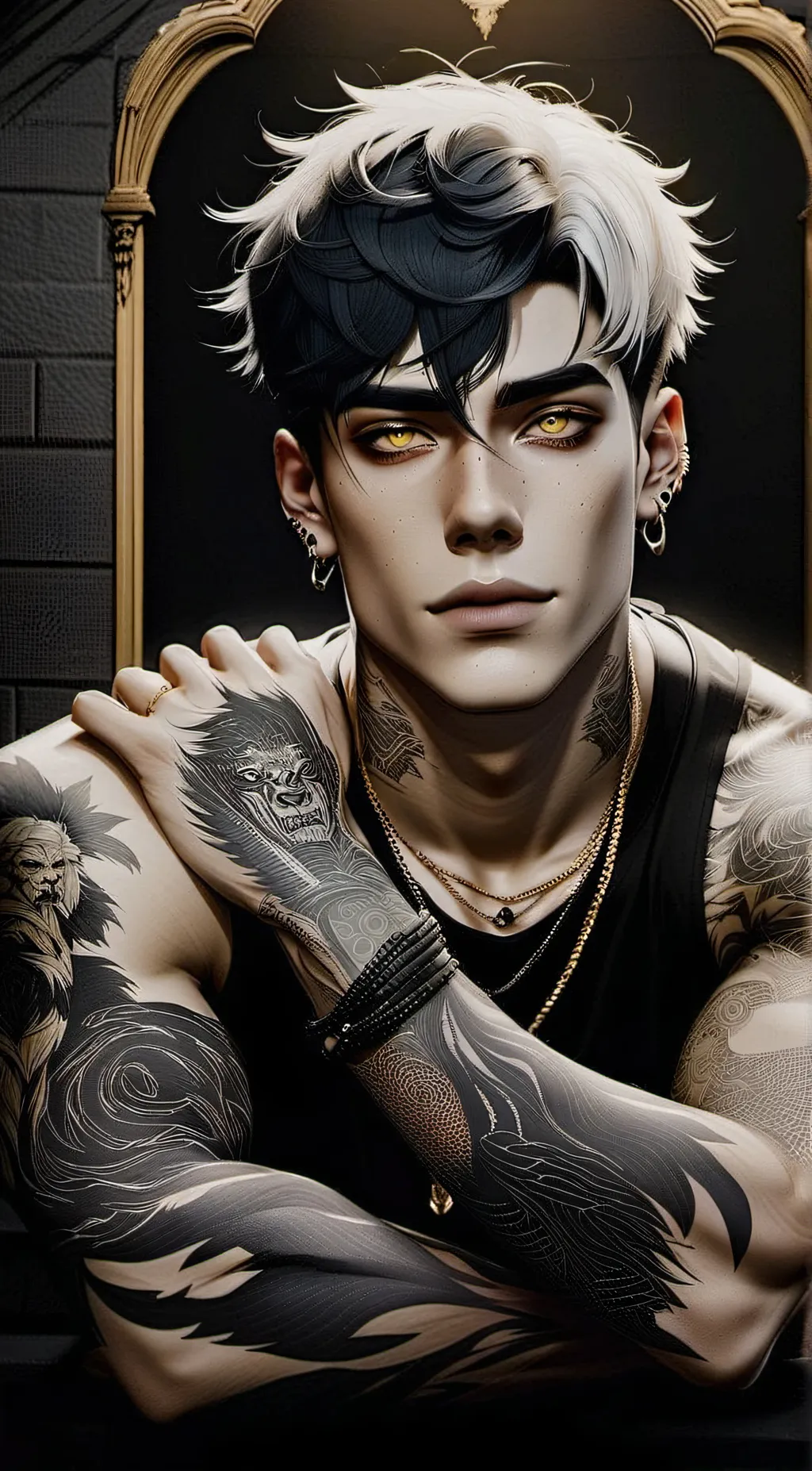 ai character: Nathan Goth background