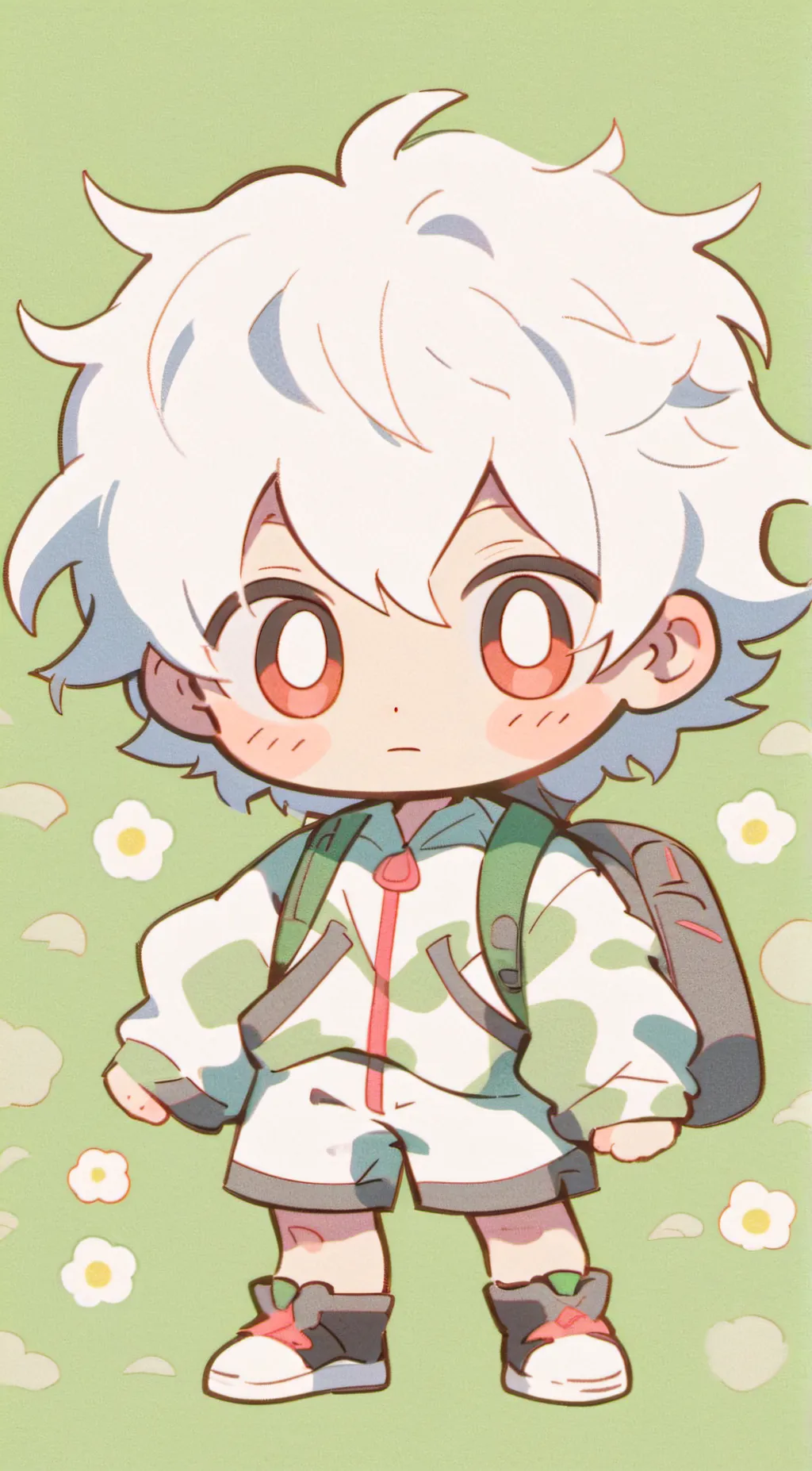 ai character: Volt background