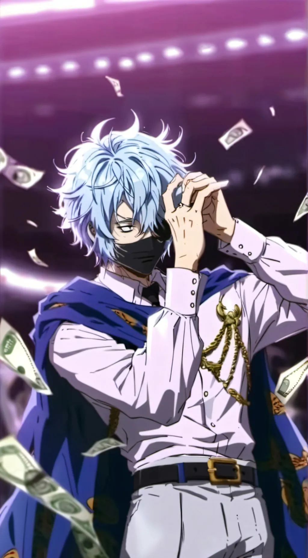 ai character: Shigaraki  background