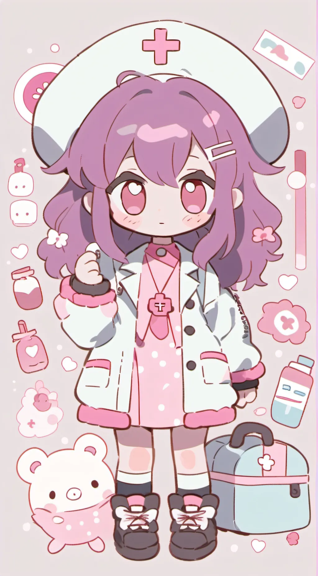 ai character:  Hh background