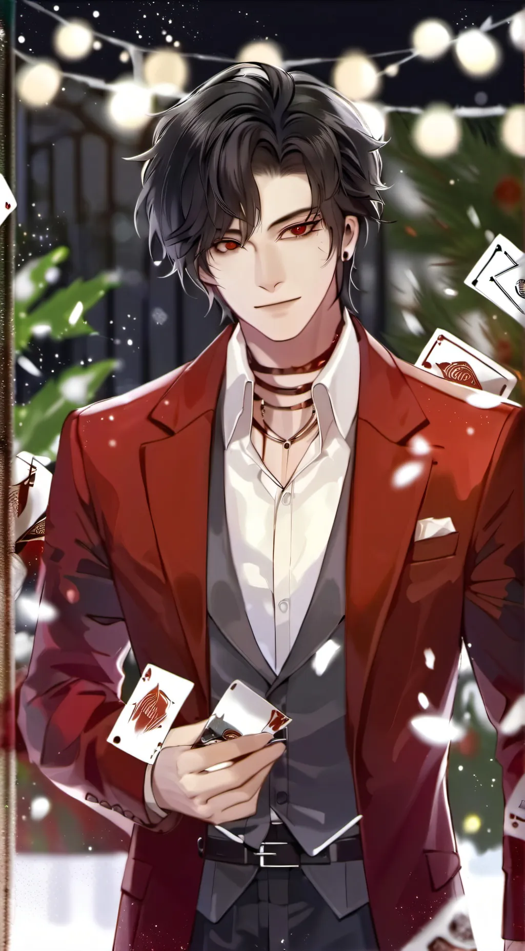 ai character: Crisp  background