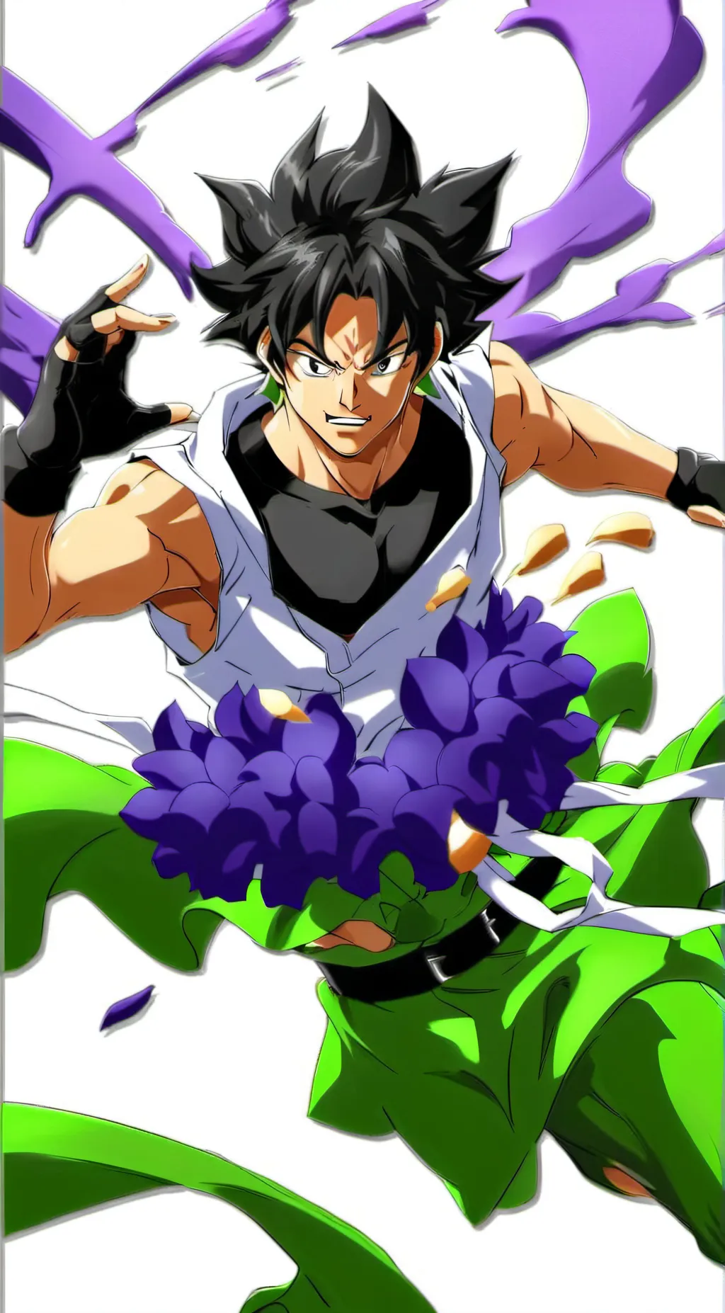 ai character: Broly background