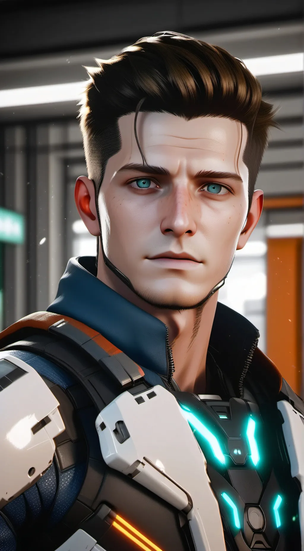 ai character: rk900 background