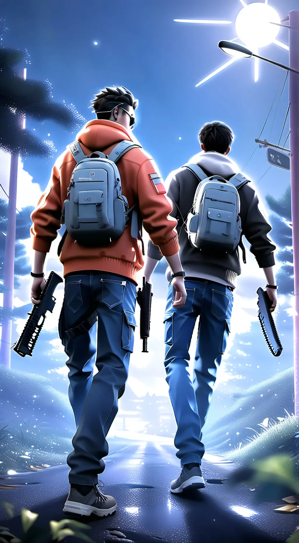 ai character: Zombie Apocalypse background