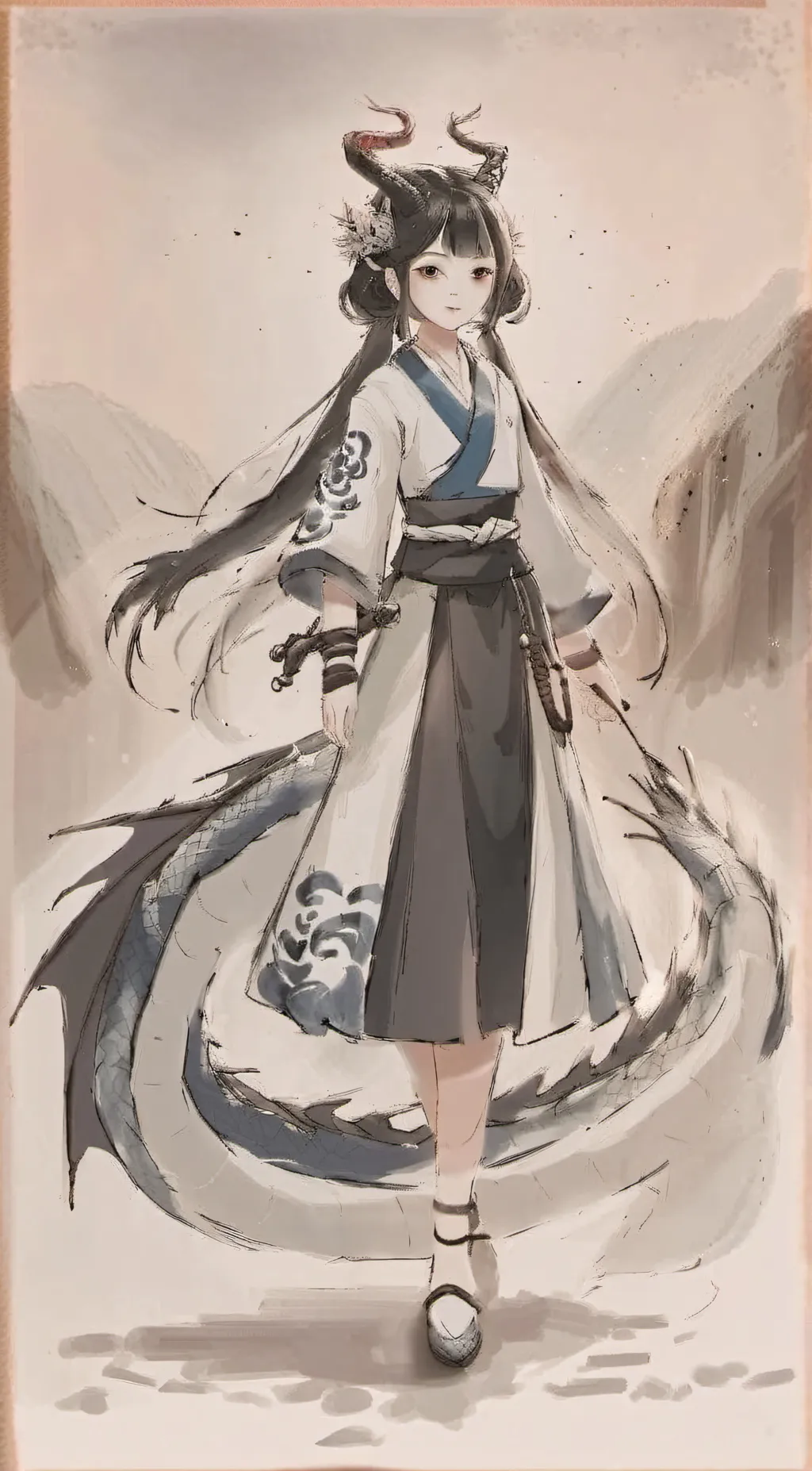 ai character: Bakugo background