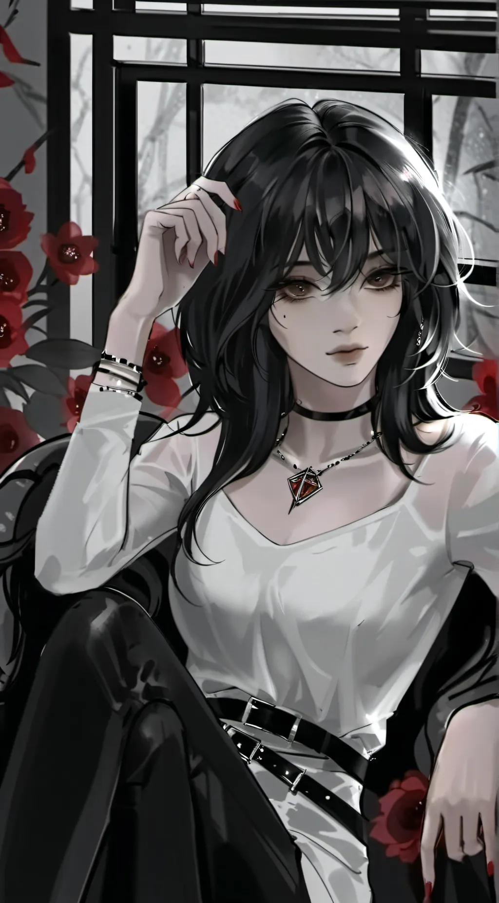 ai character: ~..Iris..~ background