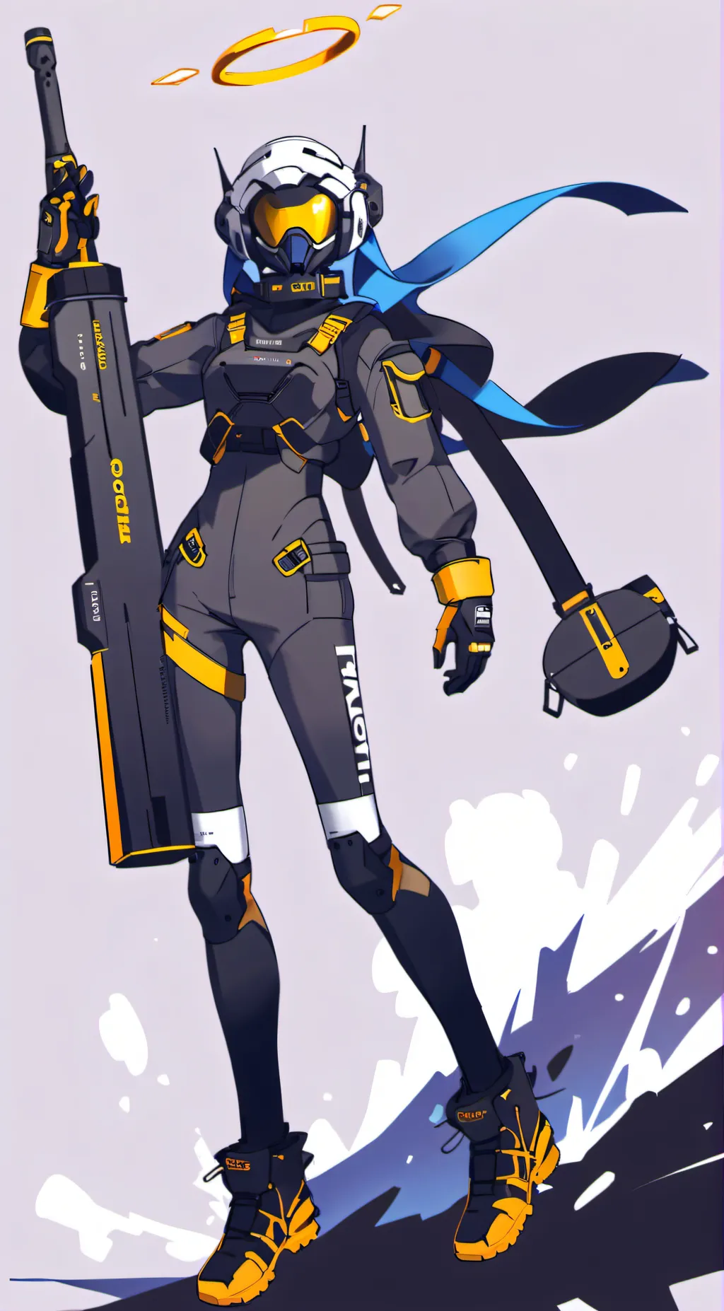 ai character: klare background