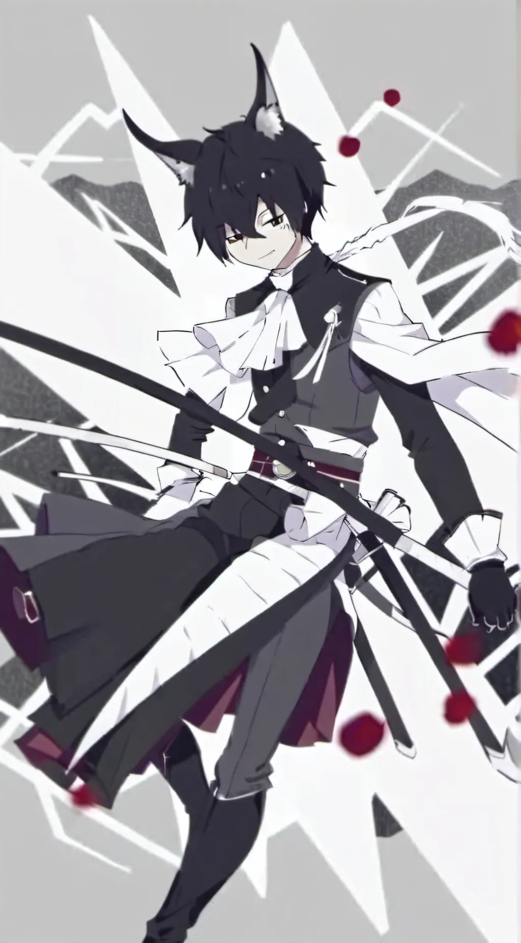 ai character: Sir metry  background