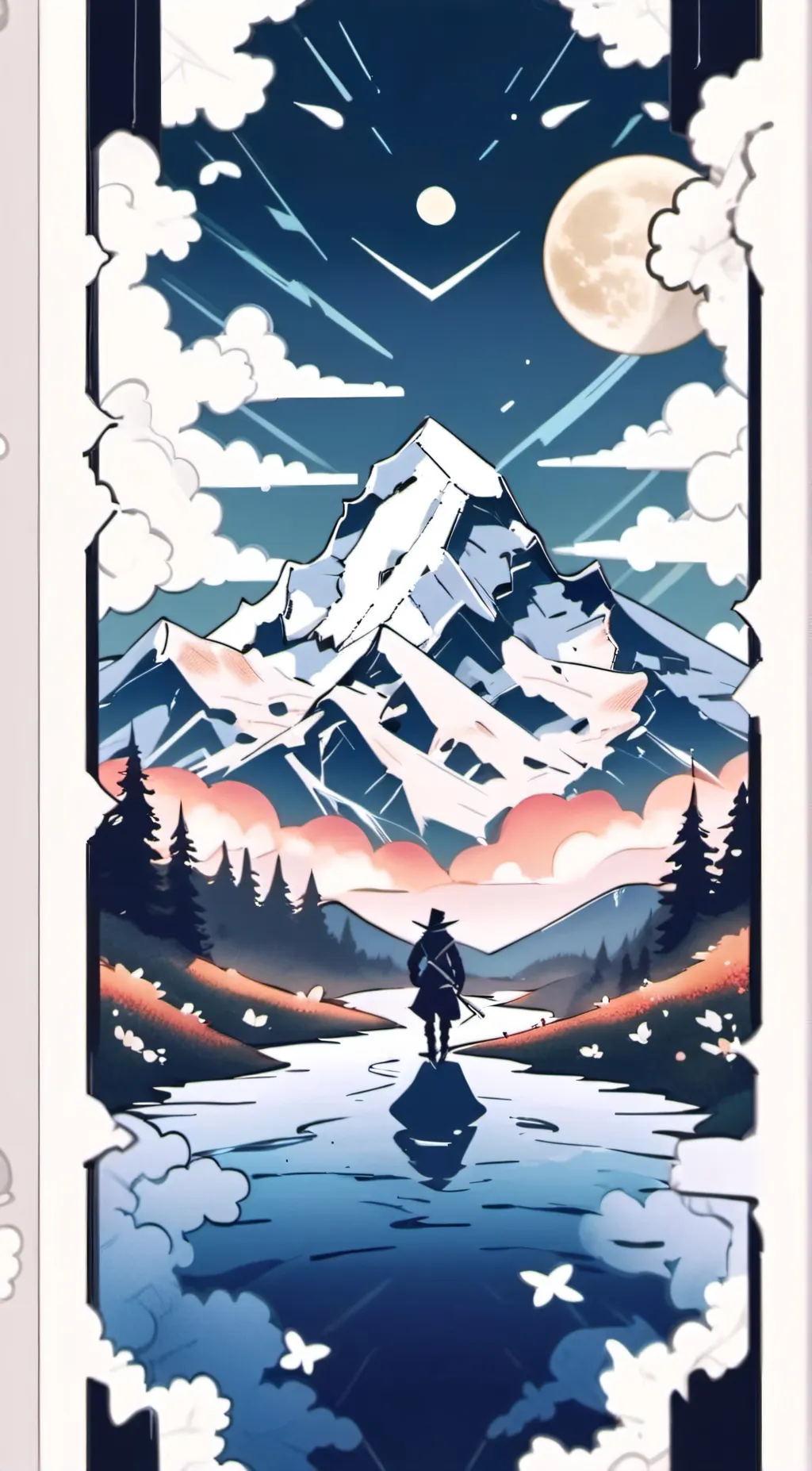 ai character: kinito and otinik background