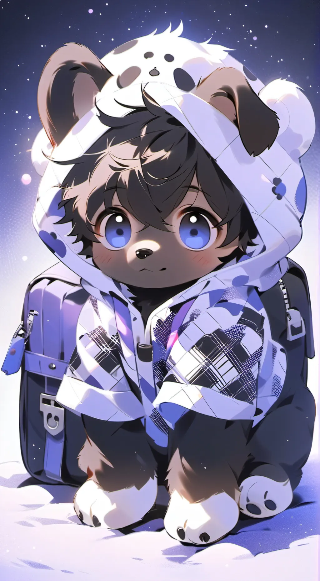 ai character:  Bread background