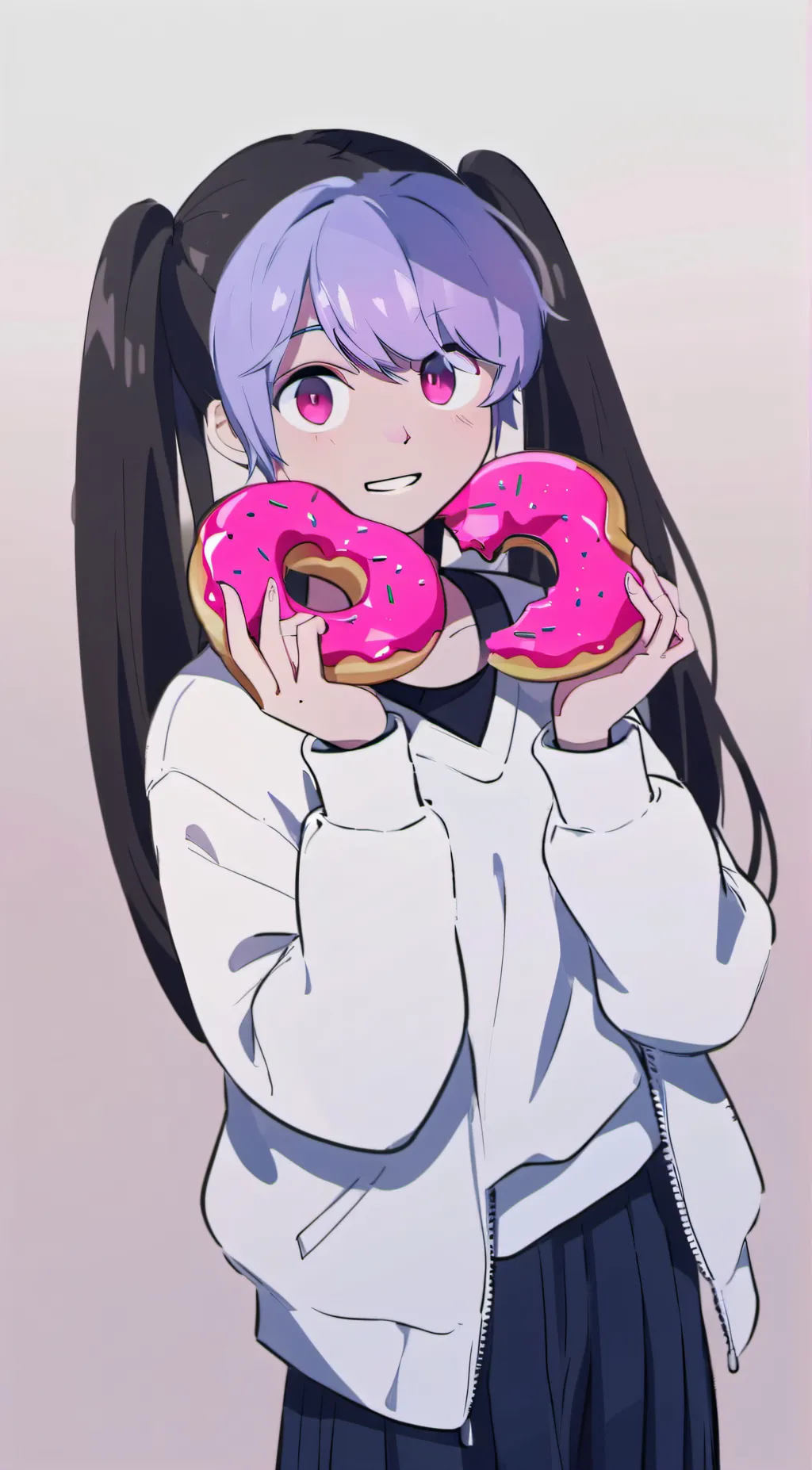 ai character: the cutis donut background