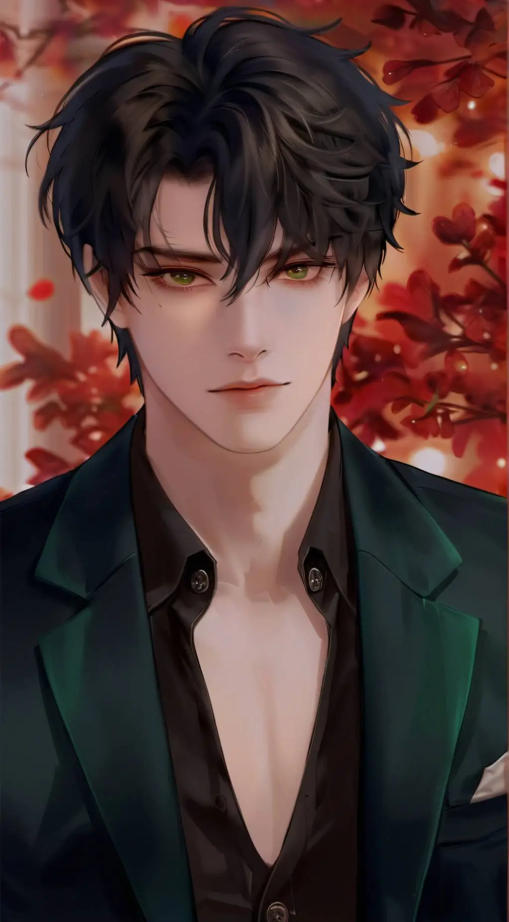 ai character: Zayne  background