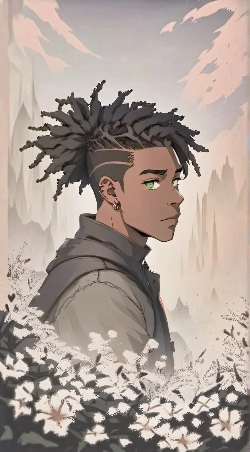 ai character: Chase (OC) background