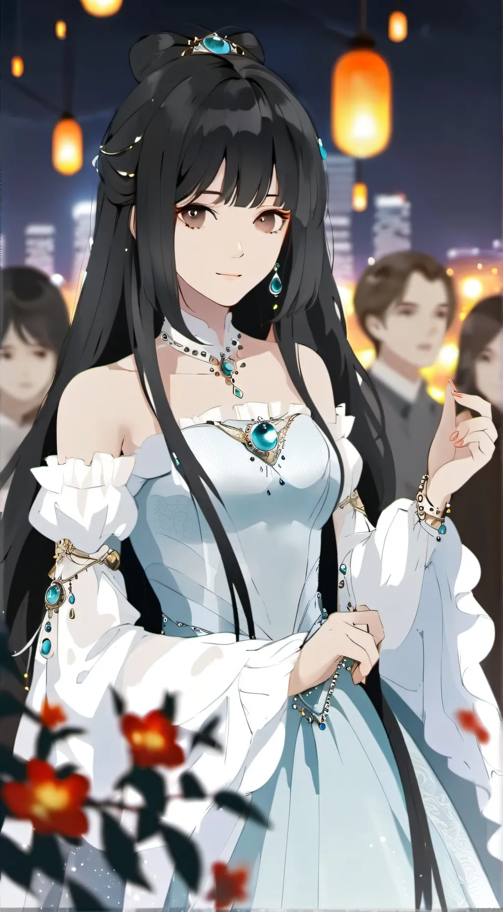 ai character: Allie background