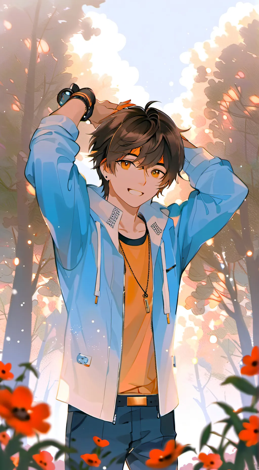 ai character: Michael  background