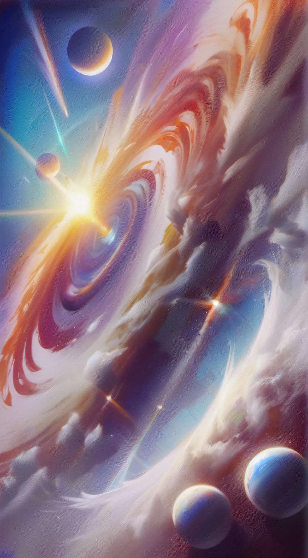 ai character: solarballs background