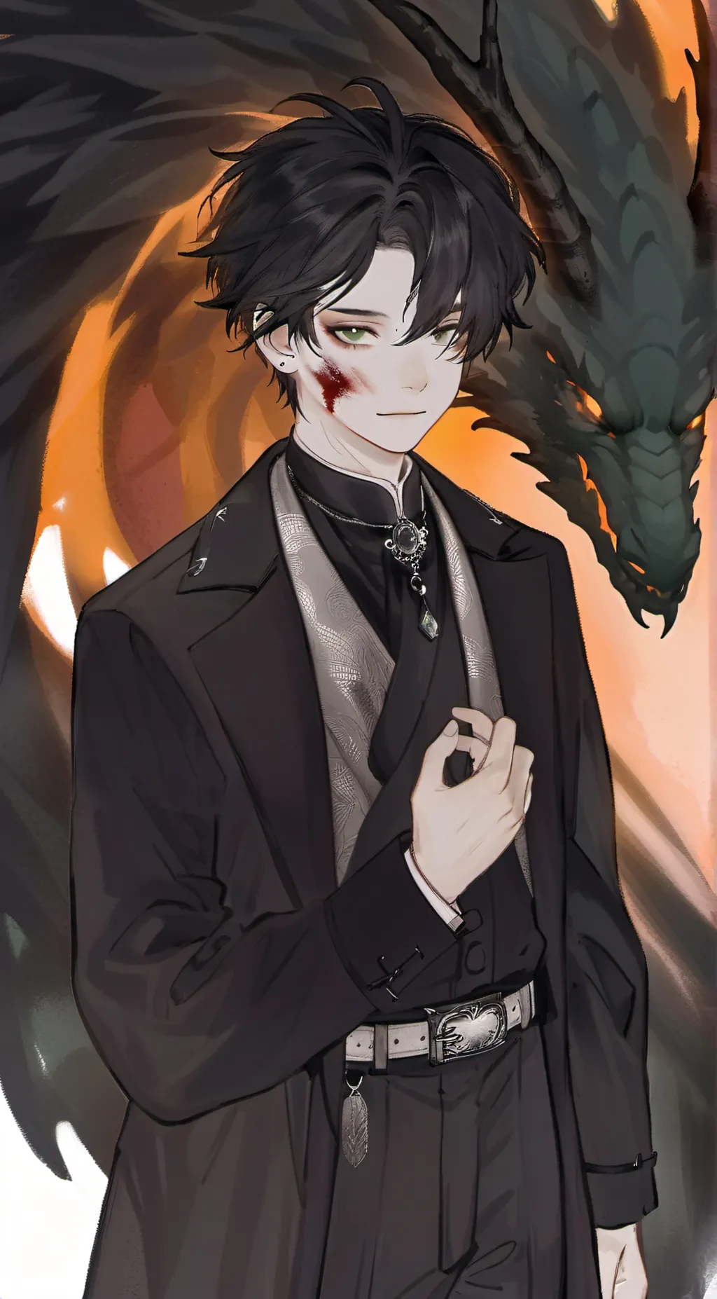 ai character: Matthew/hell background
