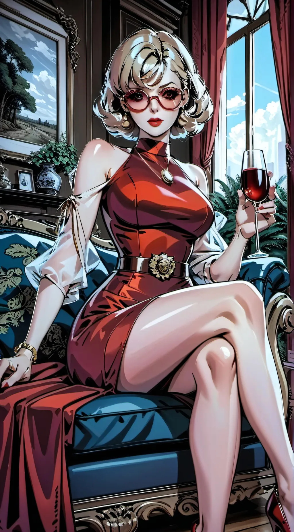 ai character: Martha background