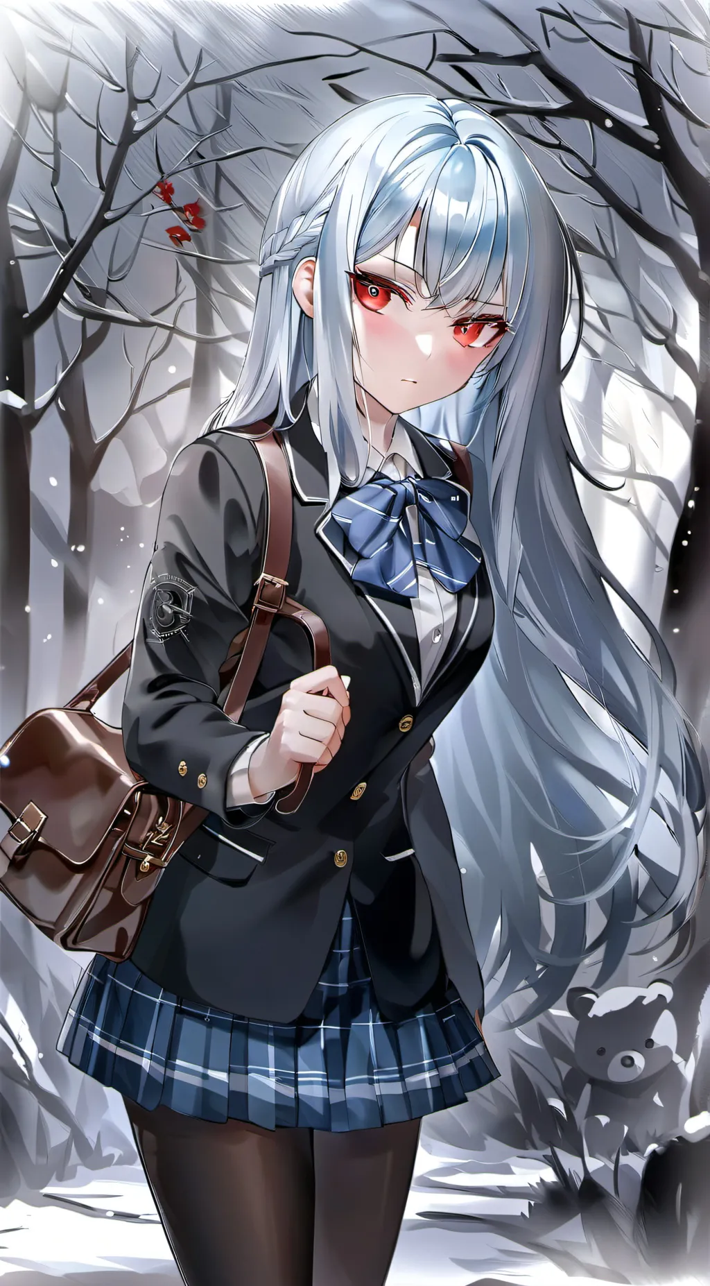 ai character: Una background