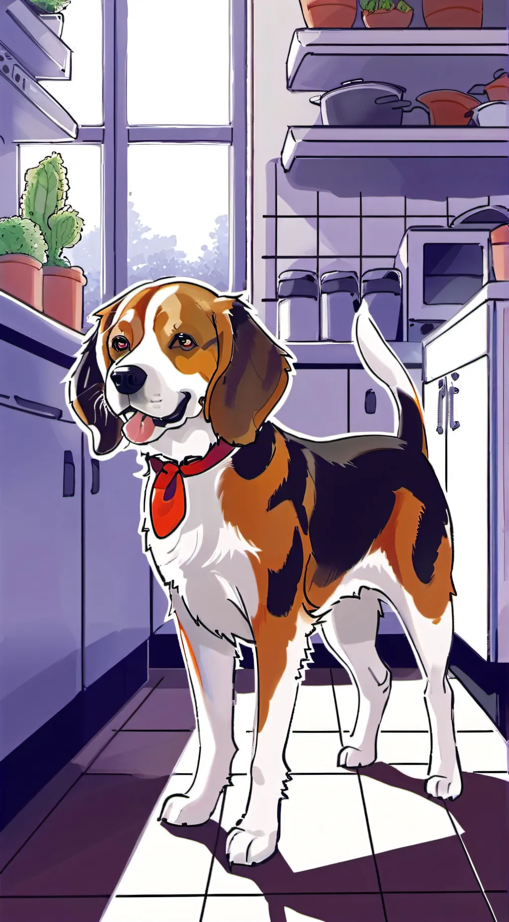 ai character: Cookie background