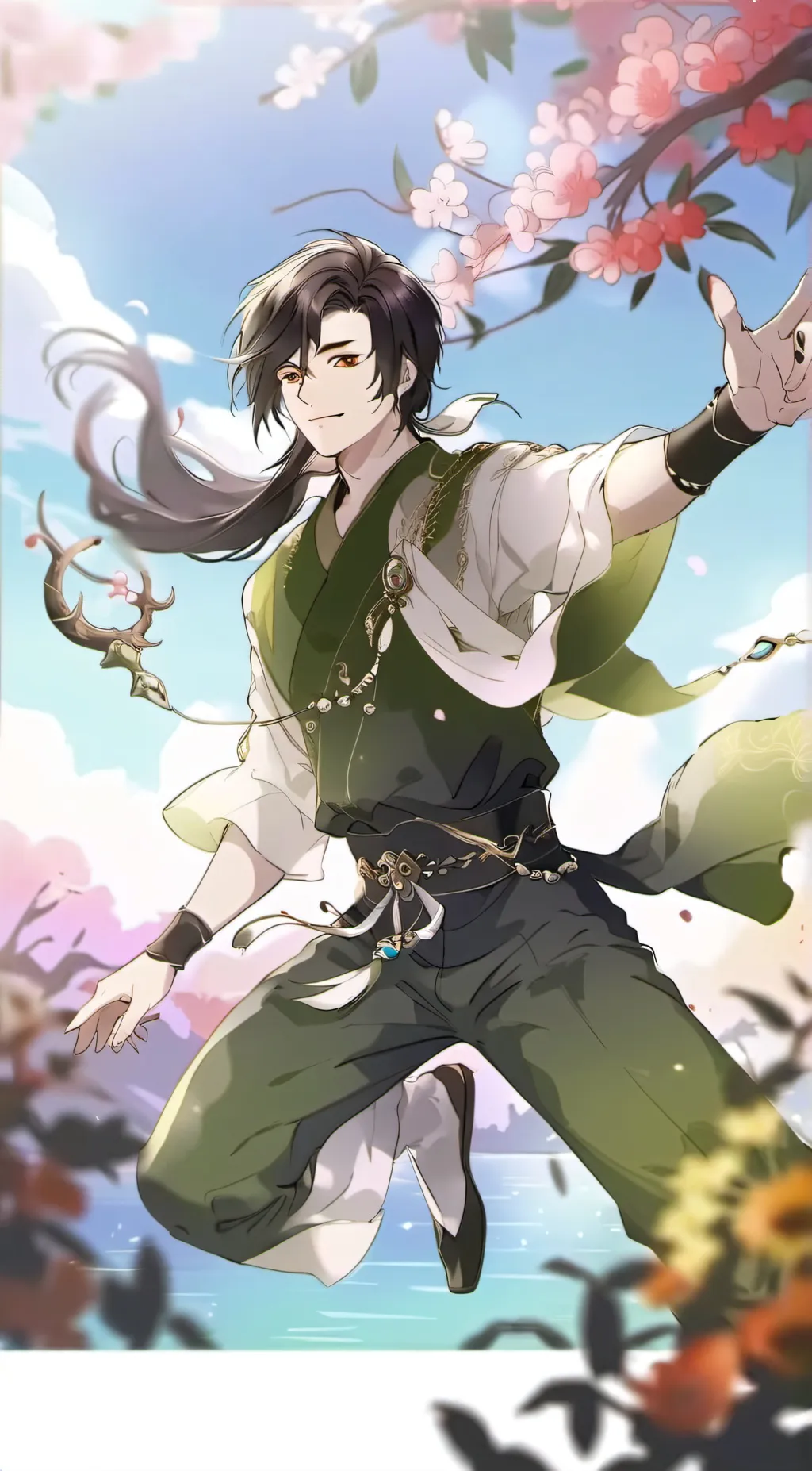 ai character: leo background