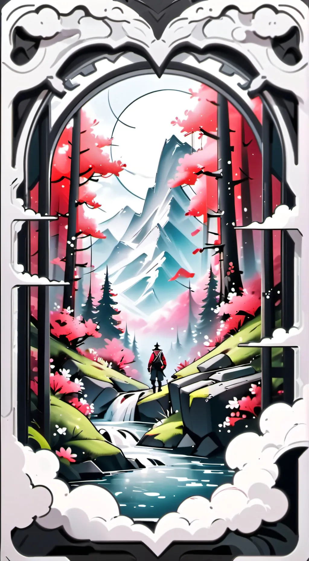 ai character: Hashiras background