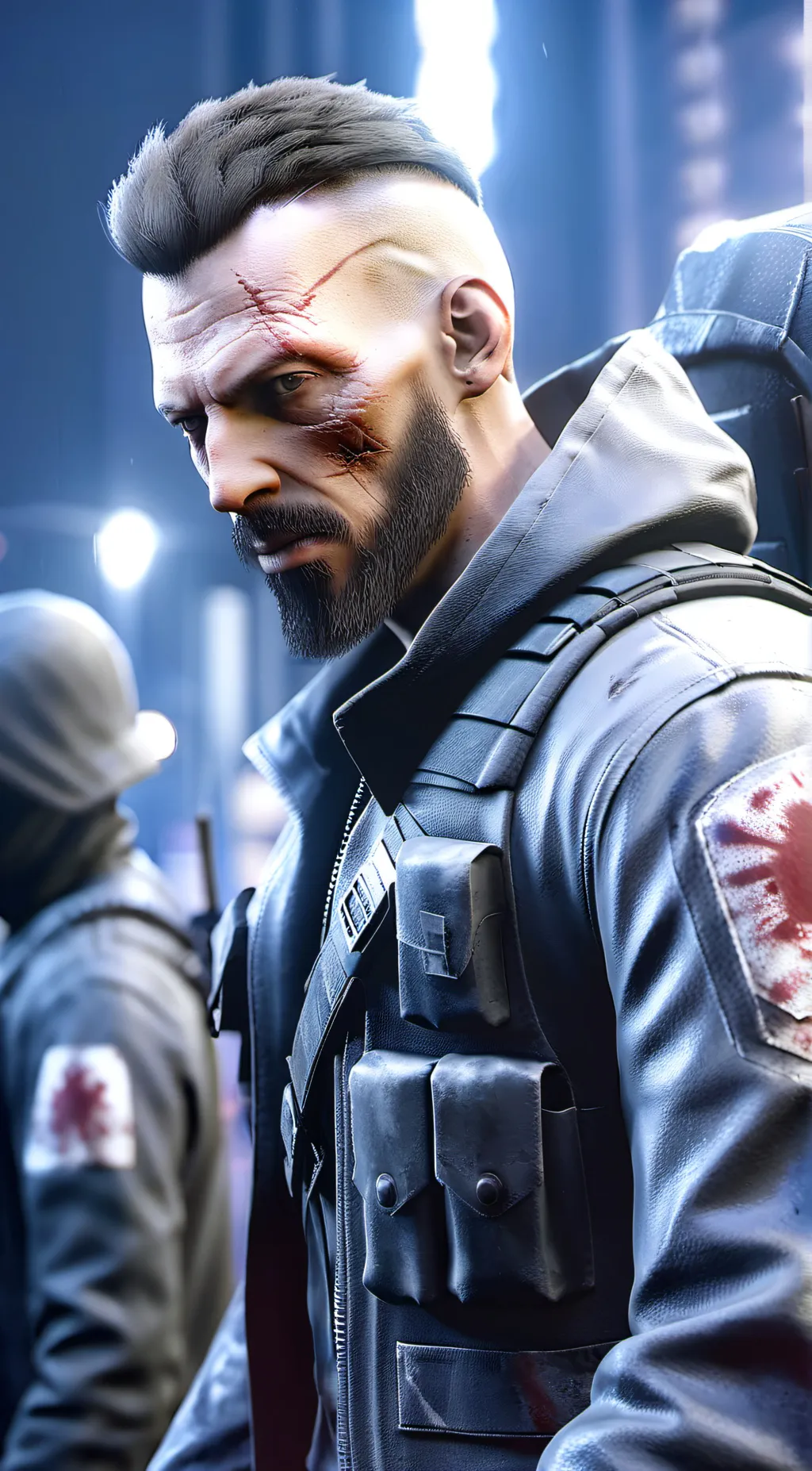 ai character: Zombie apocalypse  background