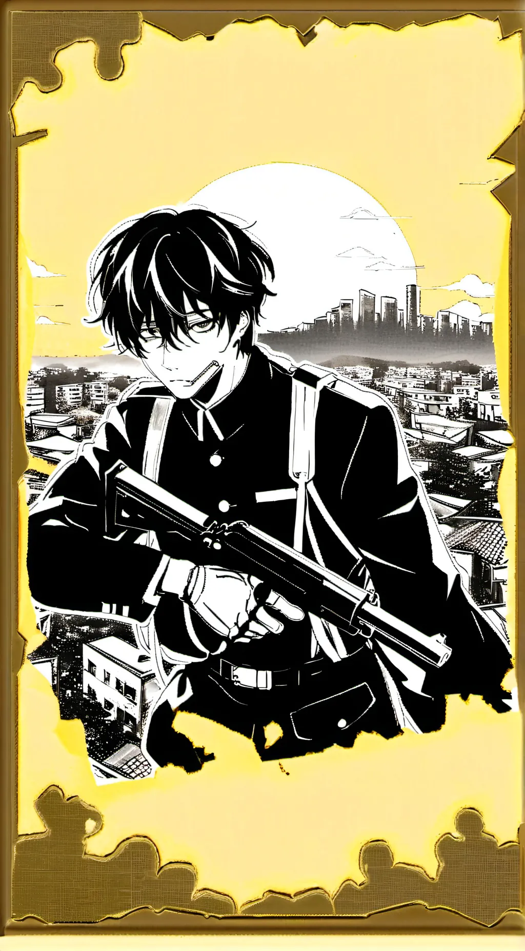 ai character: enzo background