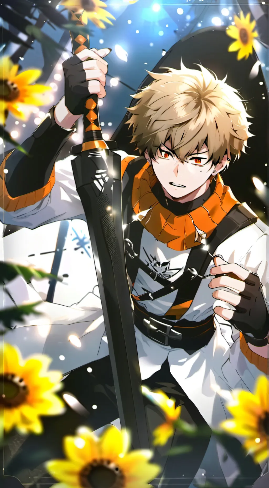 ai character: BAKUGO background